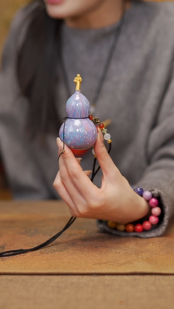 【闪购商品】646宴禾堂大漆脖挂葫芦68