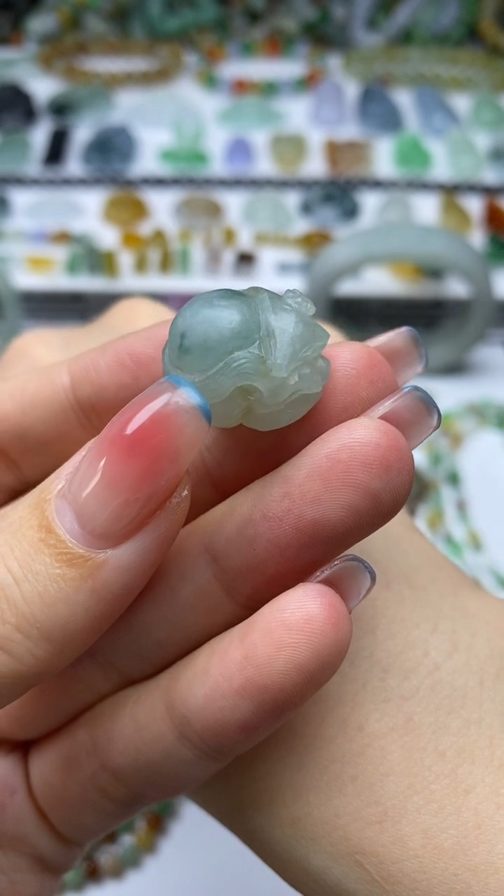 未镶嵌定制翡翠毛货定制不退不换