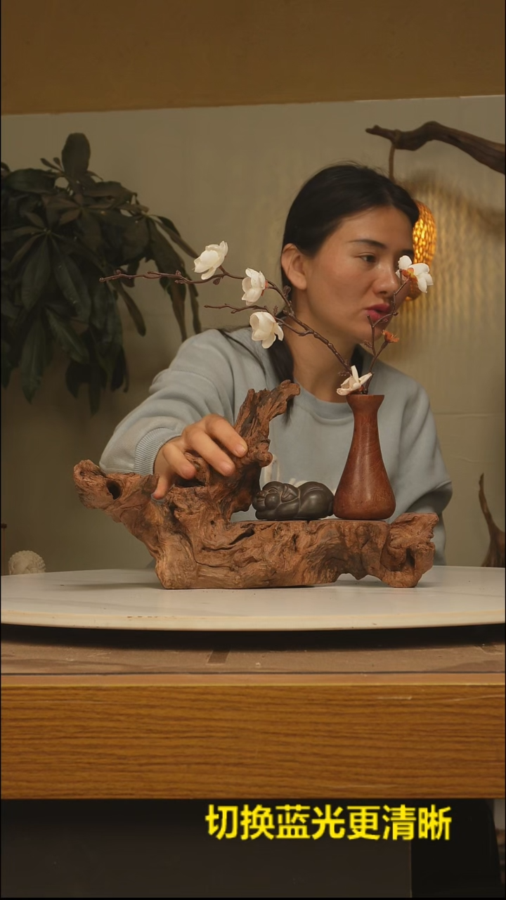 木江*谱根雕摆件类899