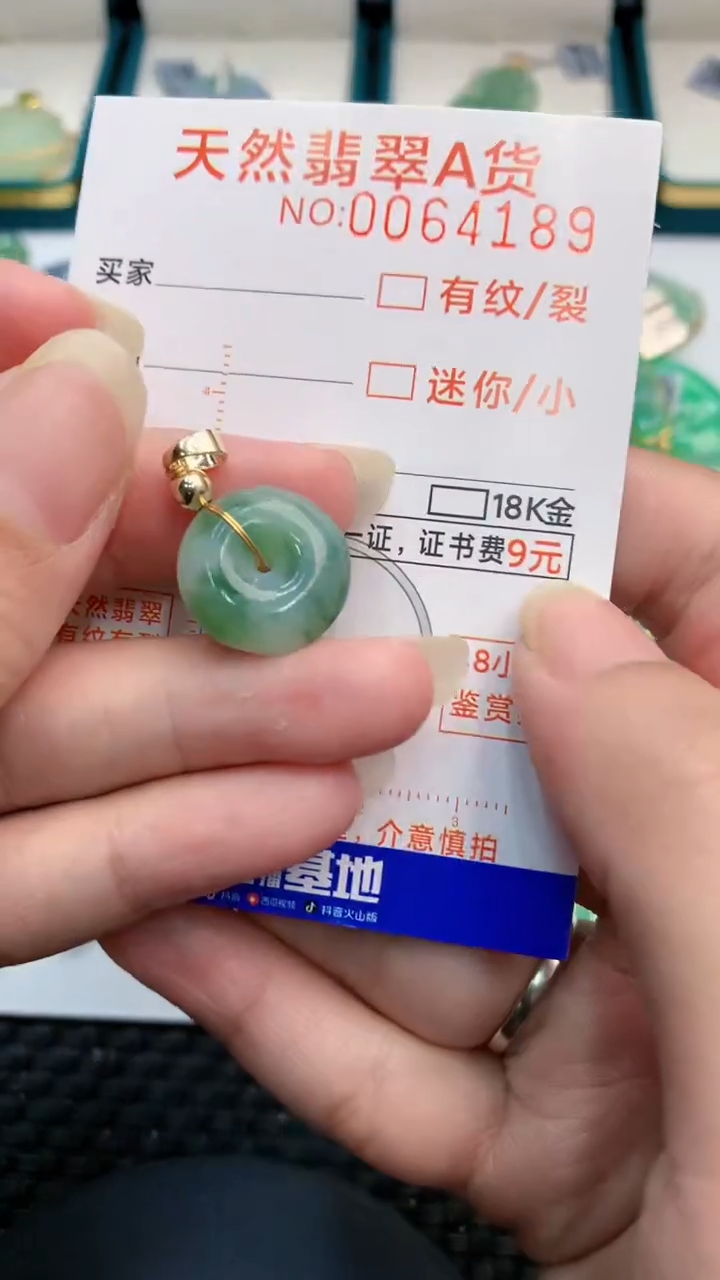 【闪购商品】翡翠颈饰未镶嵌            8