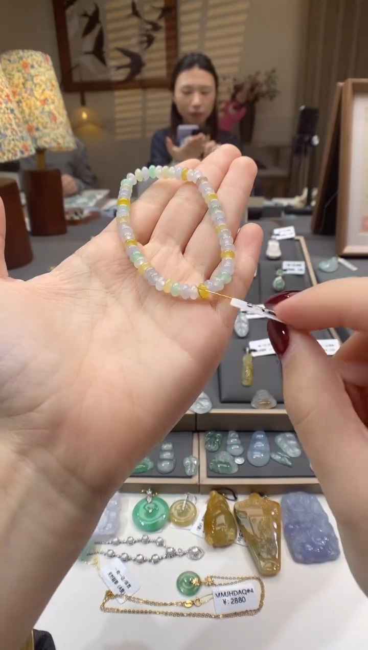 【闪购商品】翡翠手串未镶嵌手串