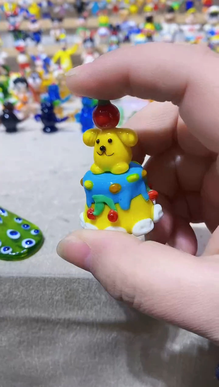 【闪购商品】琉璃手工艺品蛋糕够