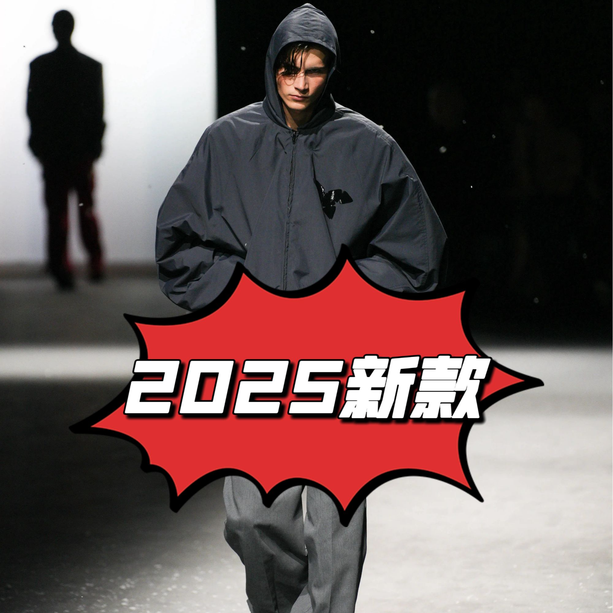 【XL-彭】90白鸭绒/2025冬季高定轻奢痞帅时尚百搭羽绒服外套-3504#