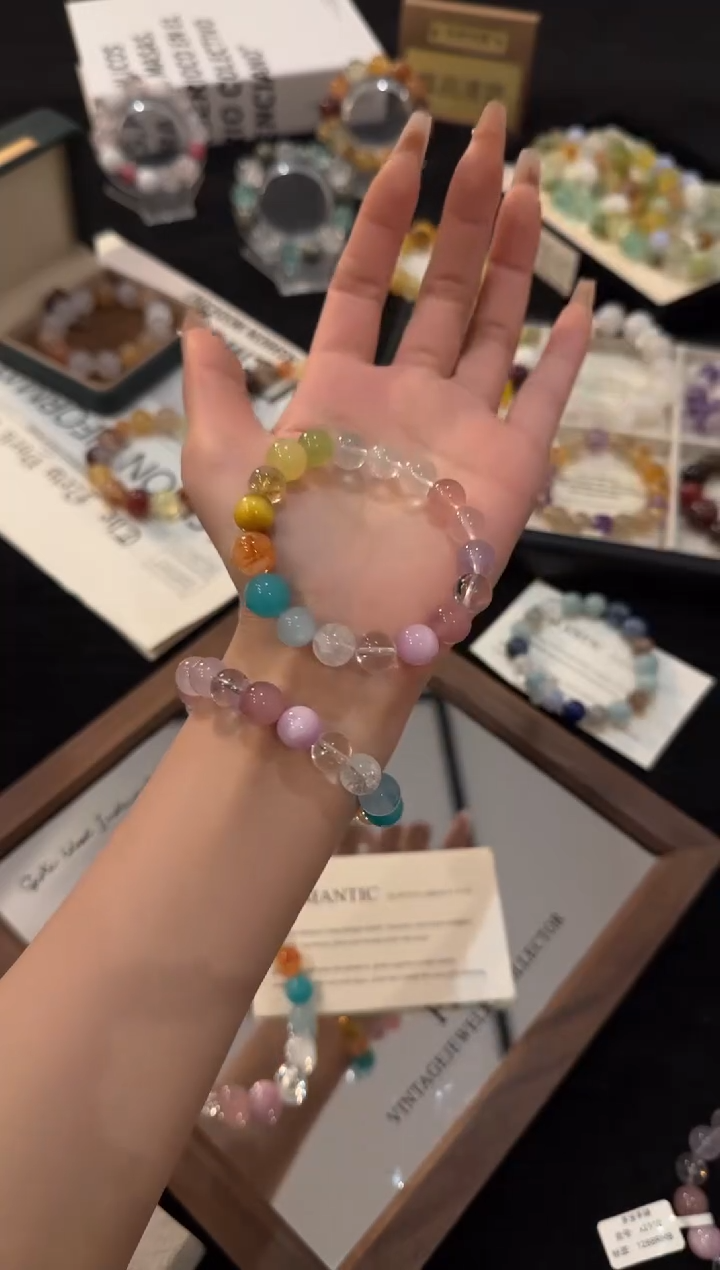 合金手链水晶多宝x2110