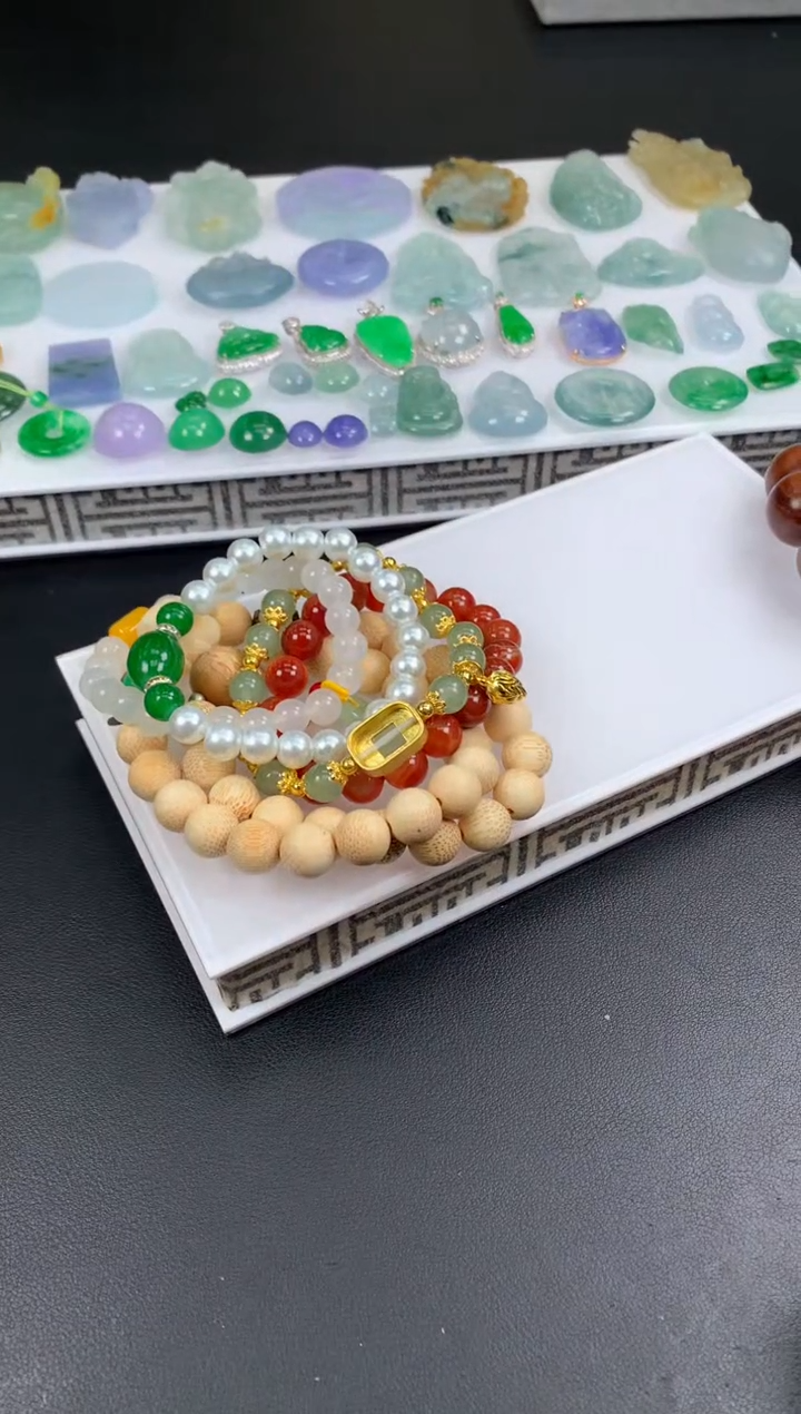 【闪购商品】玛瑙/玉髓手链未镶嵌5条