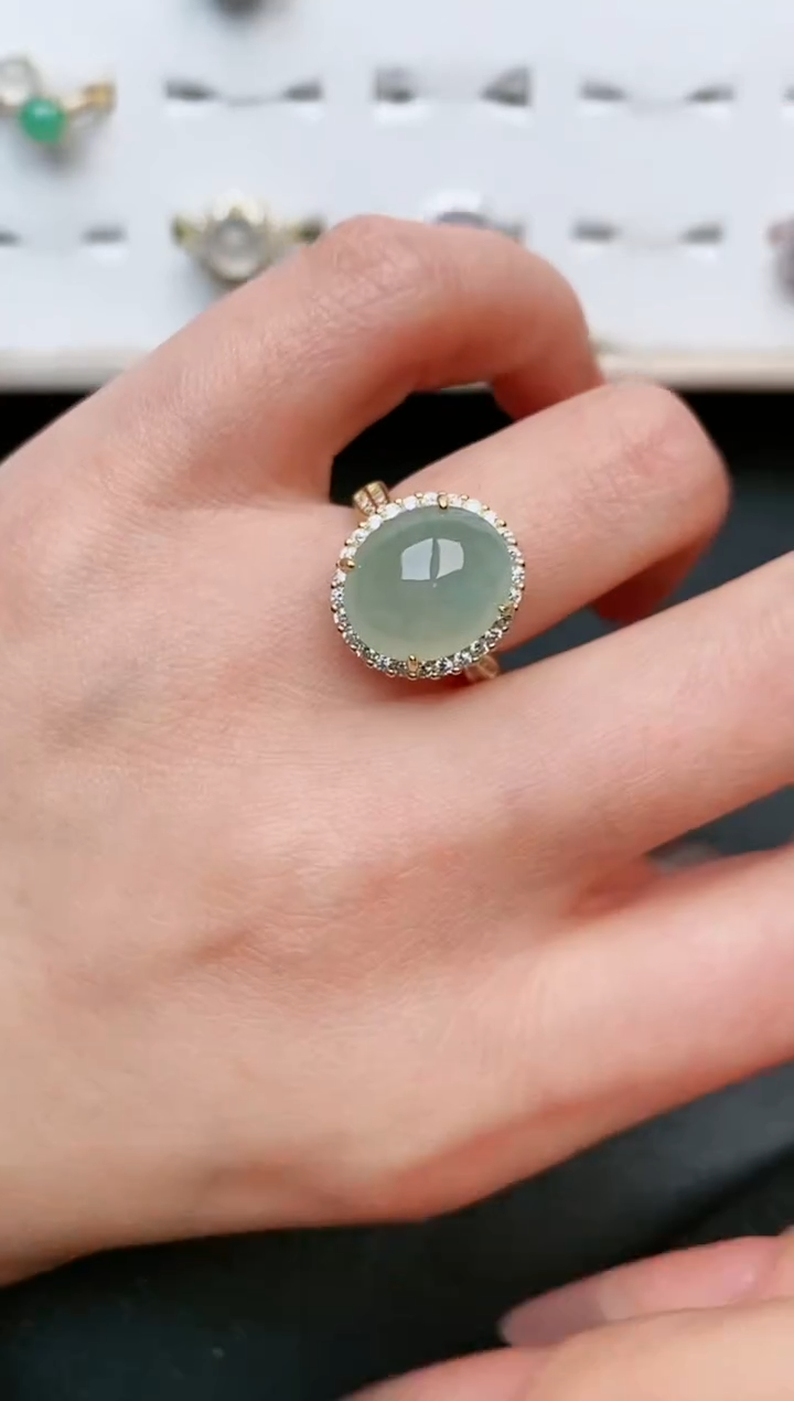 【闪购商品】翡翠戒指银S925镶嵌.....