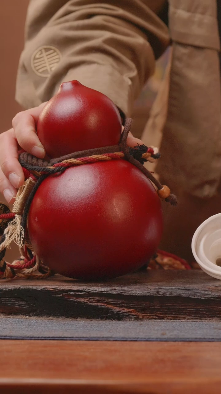 【闪购商品】73号精品大漆葫芦防腐防渗装水茶酒