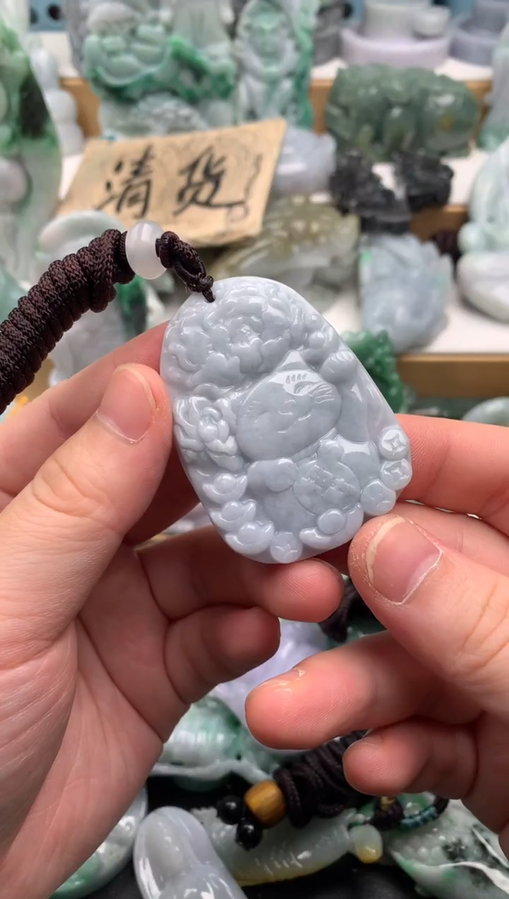 吊坠(不含链)未镶嵌翡翠1