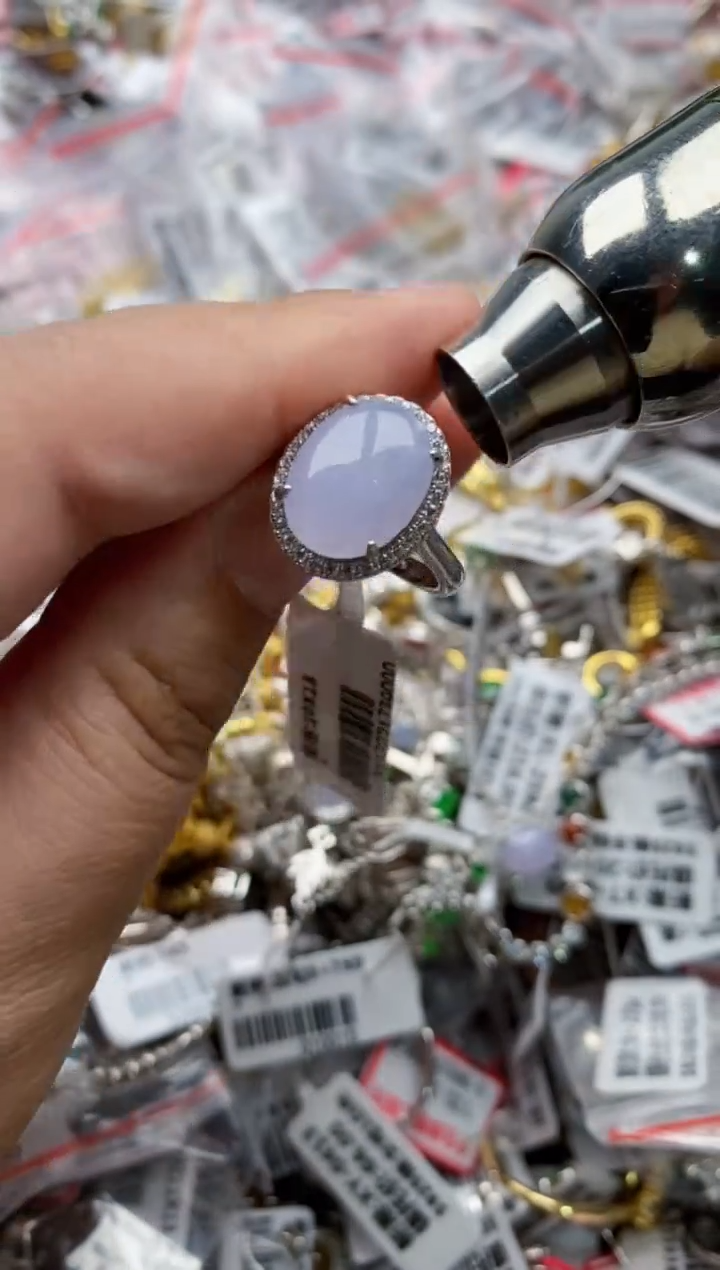 【闪购商品】翡翠戒指银S925镶嵌11111---5