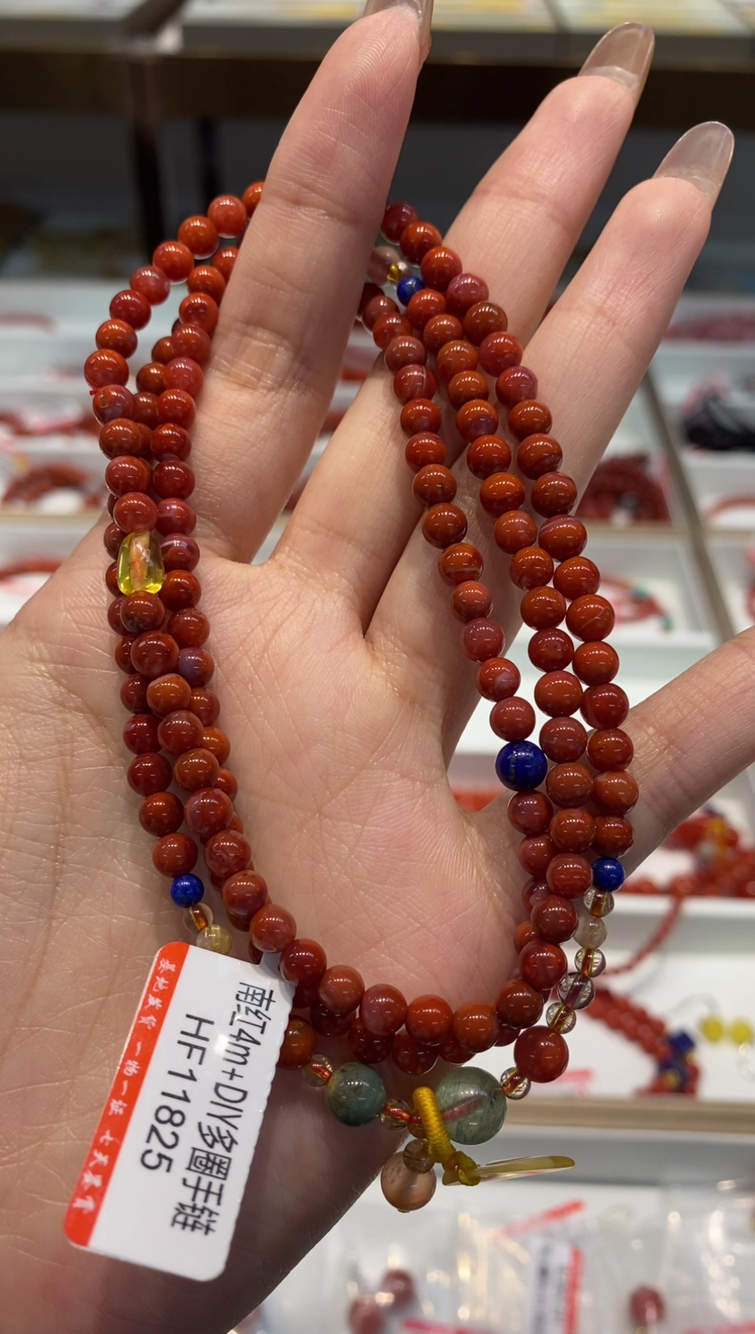 【闪购商品】南红玛瑙项链未镶嵌项链