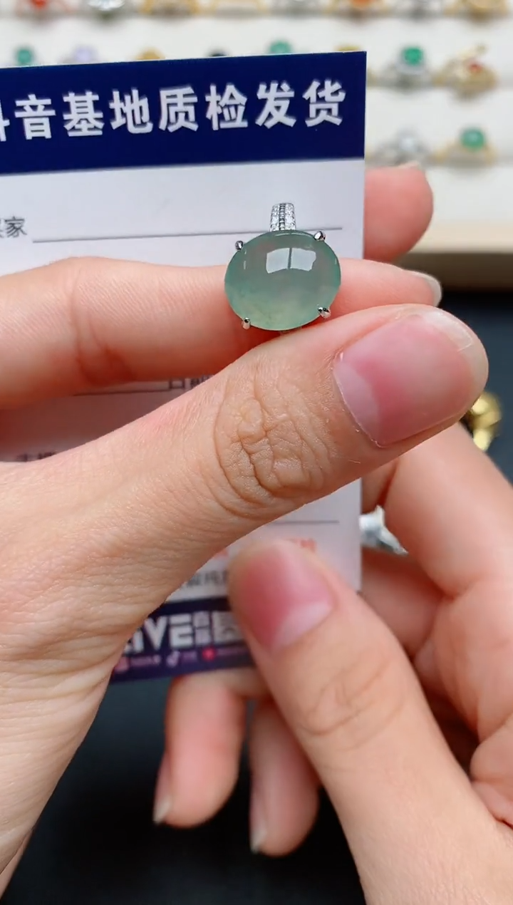 【闪购商品】翡翠银S925镶嵌戒指.......