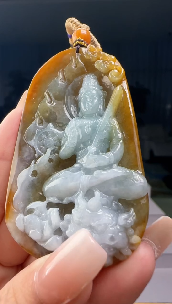 翡翠未镶嵌吊坠(不含链)YL@@960Q3J20433