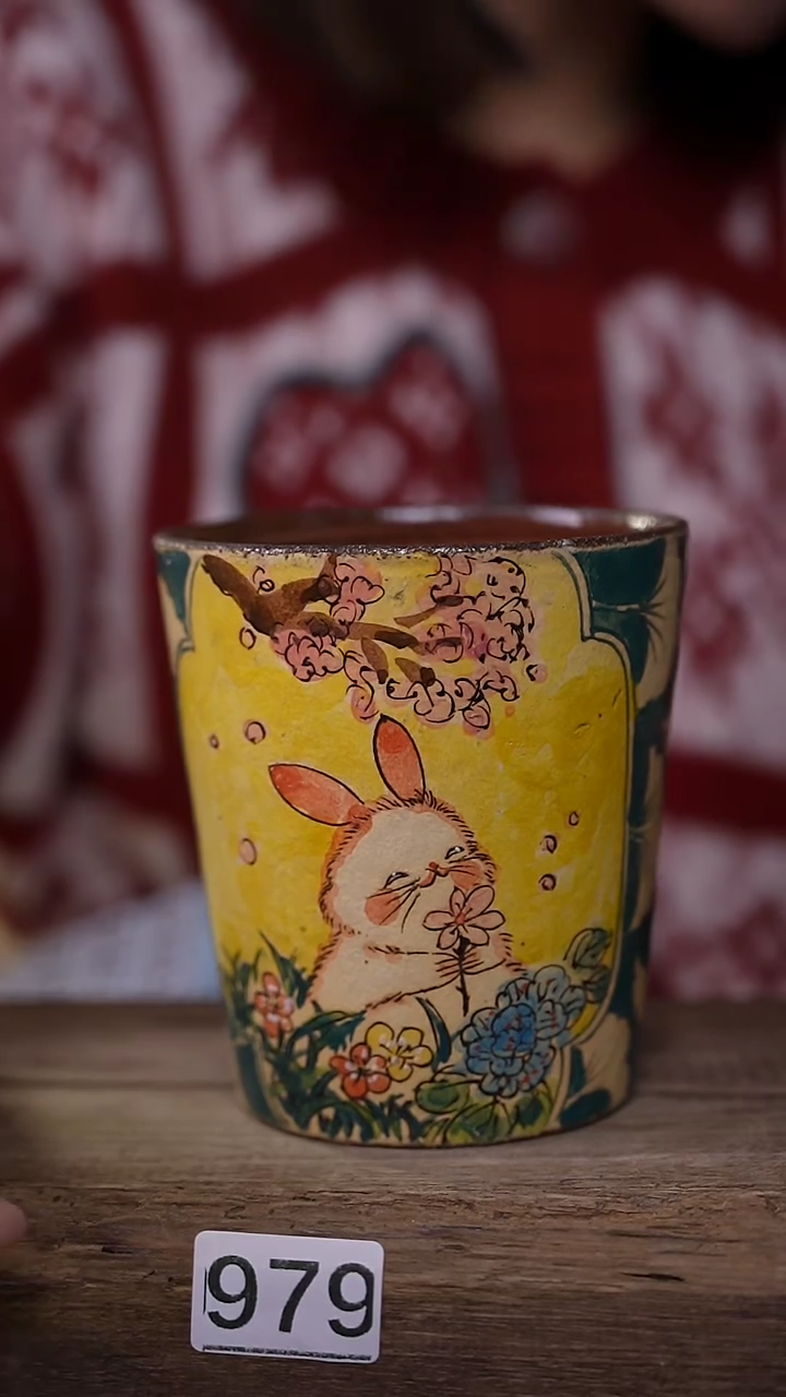 【闪购商品】瓷片新品！设计师手作款柴烧动物系列 迷糊