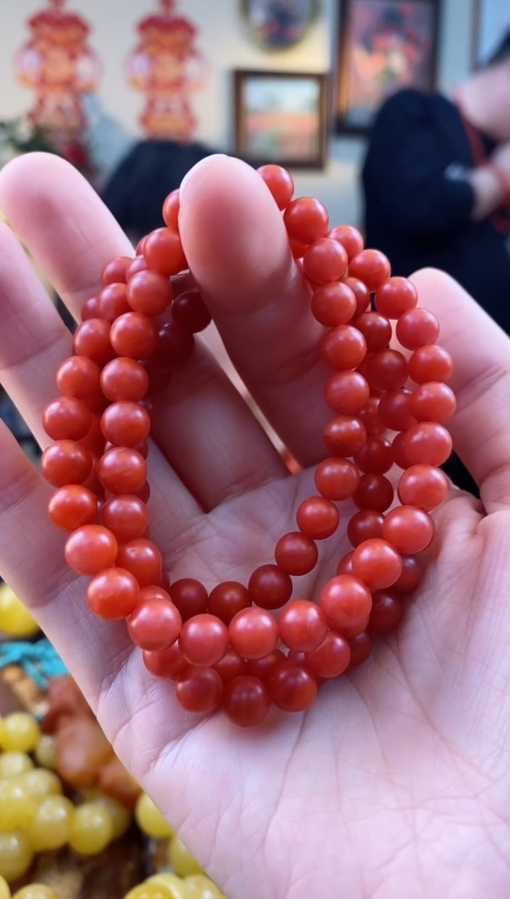 【闪购商品】南红玛瑙手串未镶嵌手串多圈