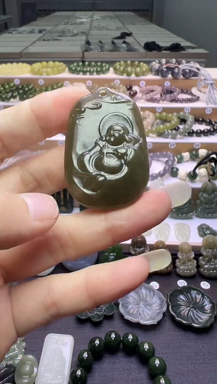 颈饰未镶嵌和田玉114号链接