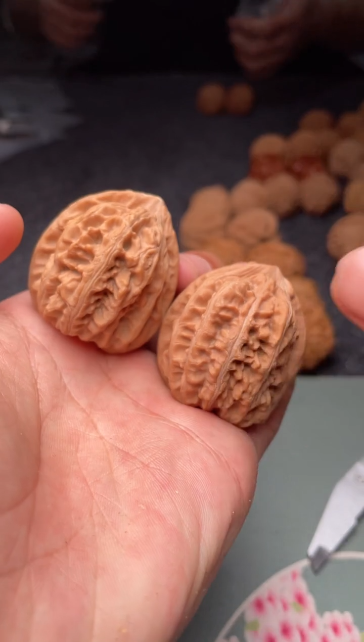 把件文玩核桃a176   三阳谷    37尺