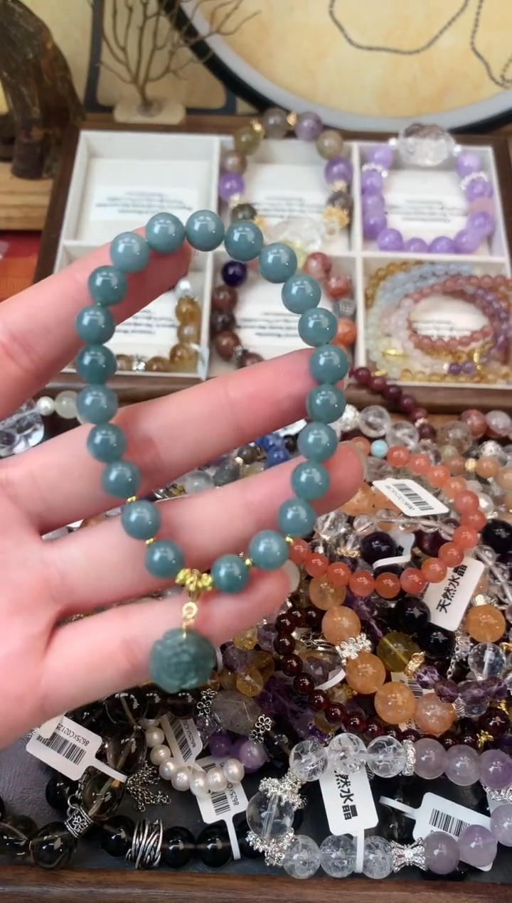 【闪购商品】翡翠手饰未镶嵌325手串