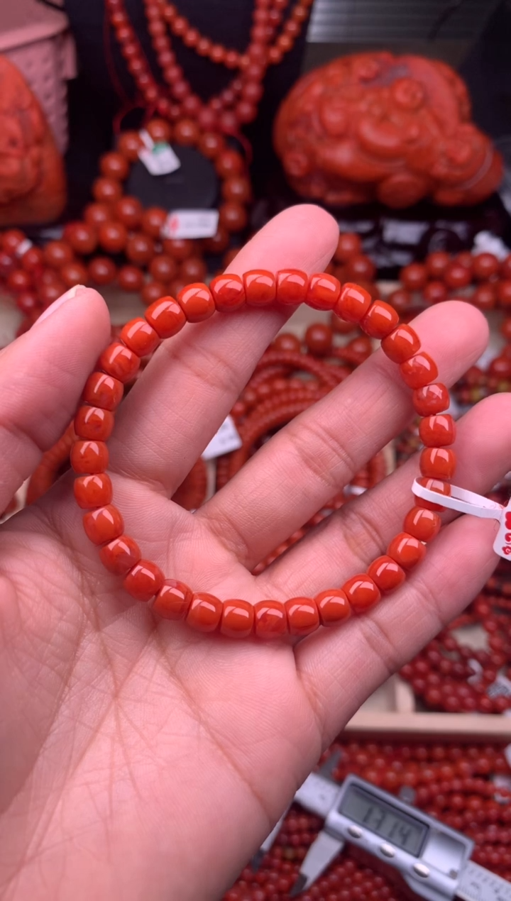 【闪购商品】南红玛瑙珠宝奇石未镶嵌6随机多样性/一条