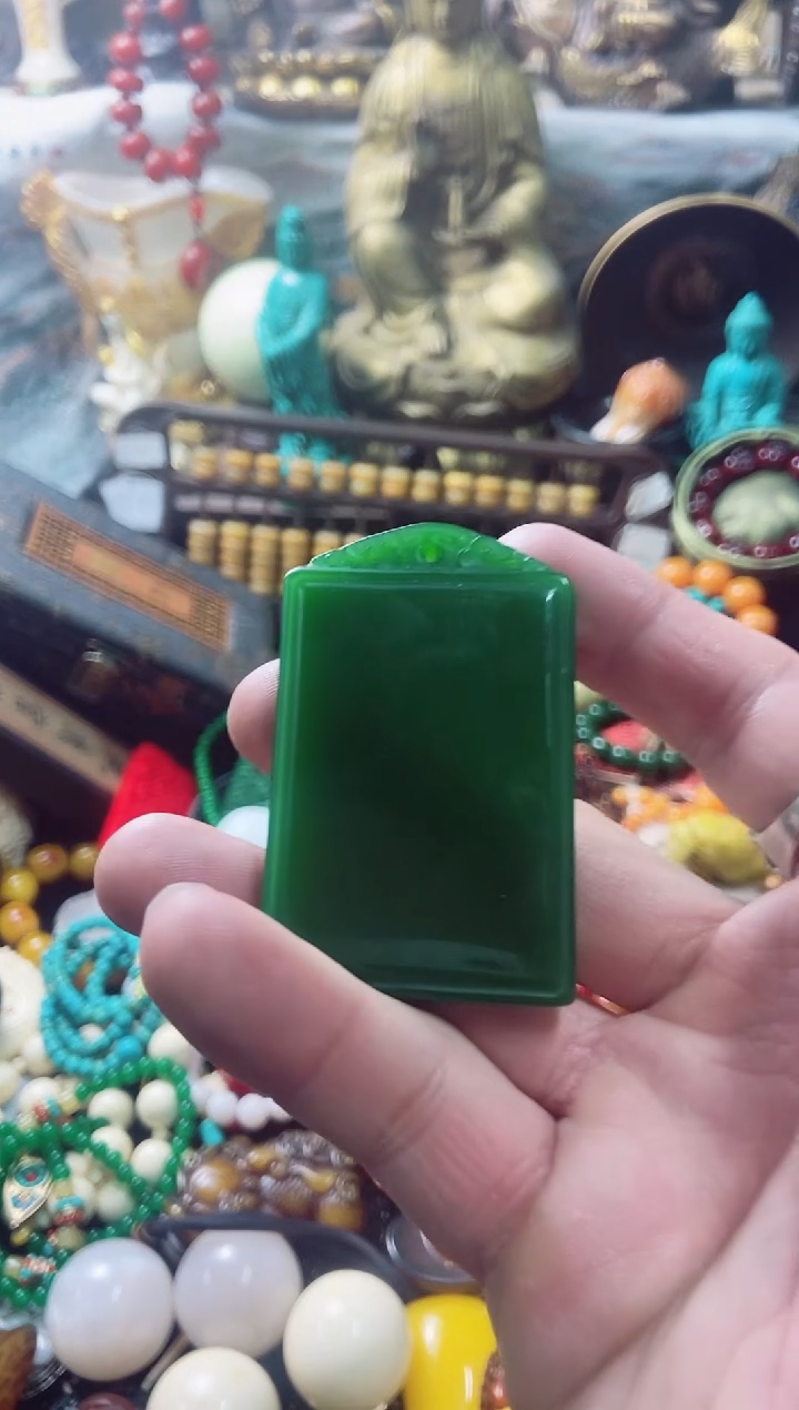 【闪购商品】和田玉（碧玉）主播推荐主播推荐未镶嵌 