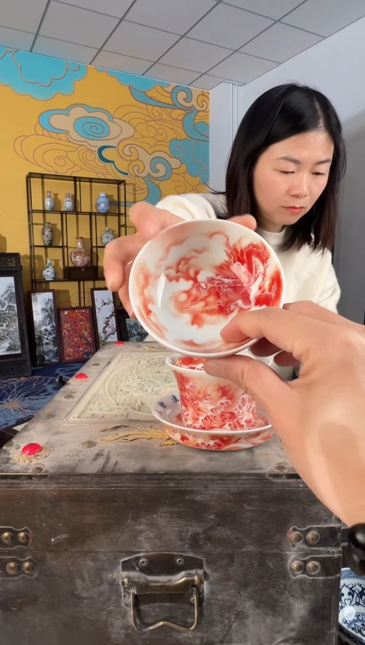 摆件瓷景德镇瓷器