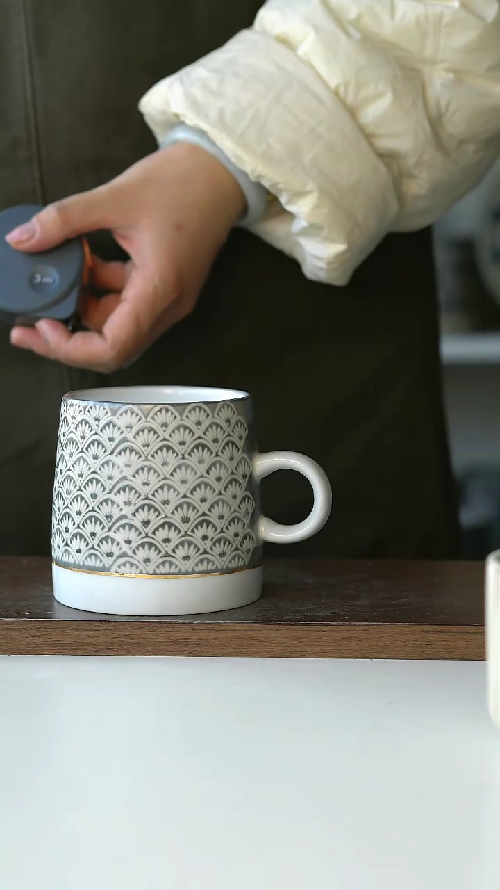 【闪购商品】陶瓷343粗陶马克杯微瑕@4-2@