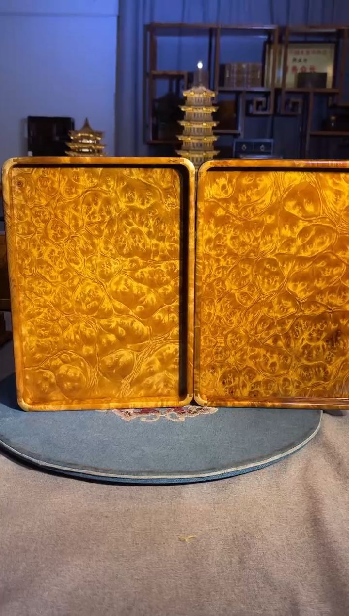 乌木类成套家具大号瘤疤茶盘单个 5