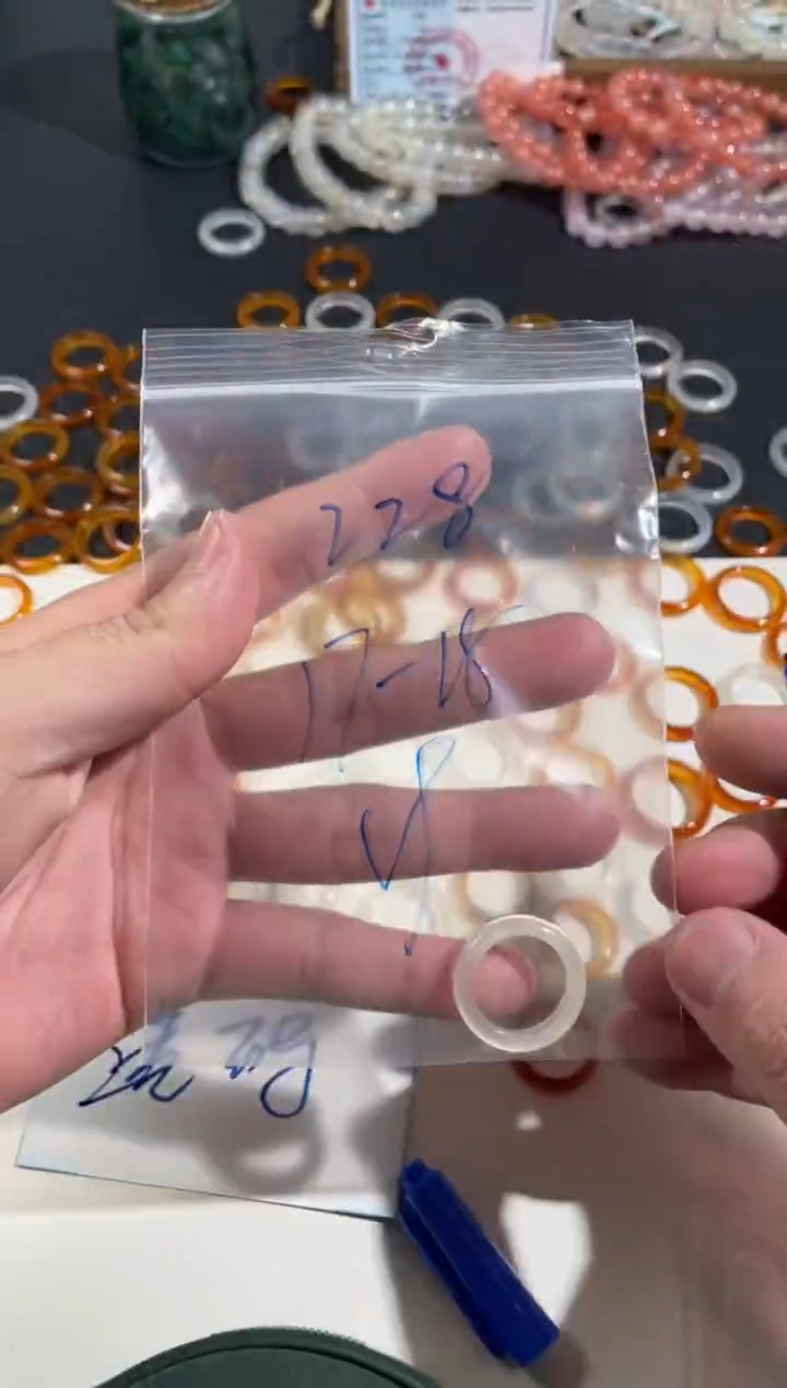 【闪购商品】玛瑙/玉髓戒指未镶嵌228