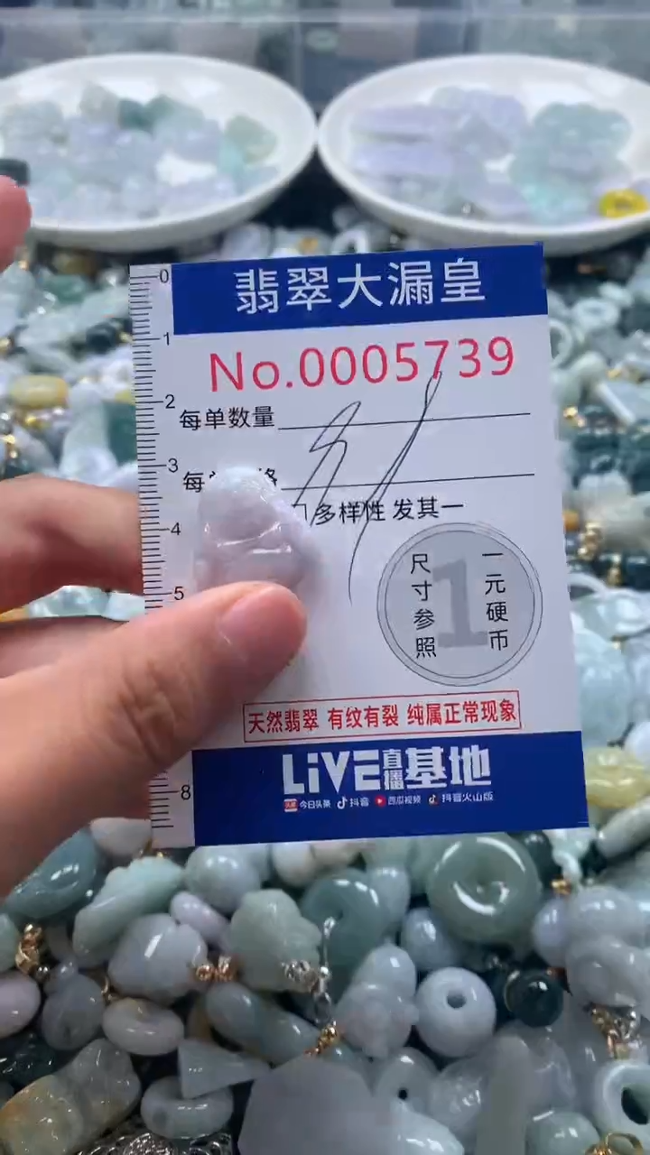 【闪购商品】翡翠吊坠(不含链)未镶嵌5739