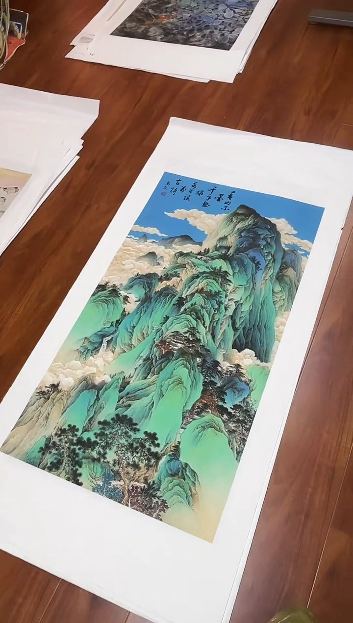 国画九霄臻藏馆藏国画作品ZHB73