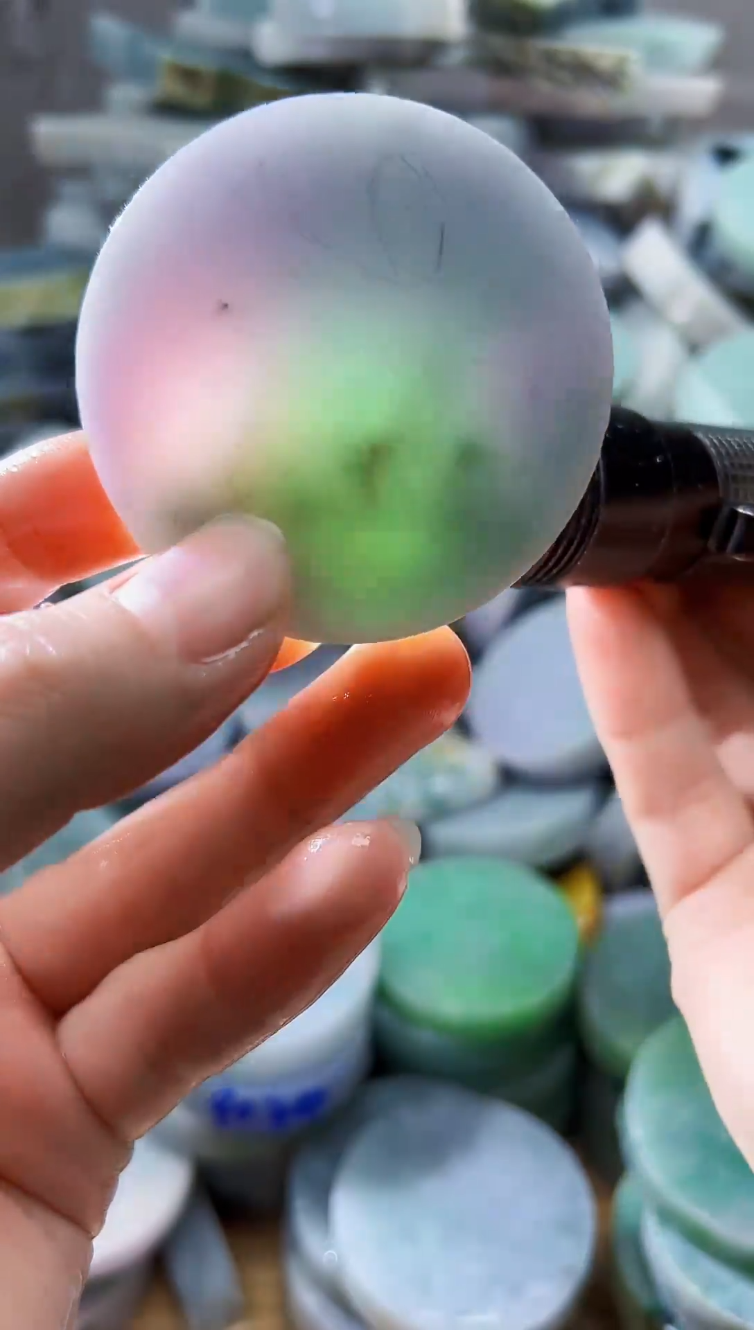 裸石翡翠天然翡翠A货余 南 336