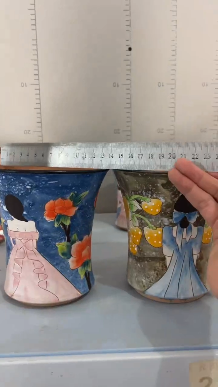 摆件50陶花岛多肉陶瓷花盆罐——微瑕