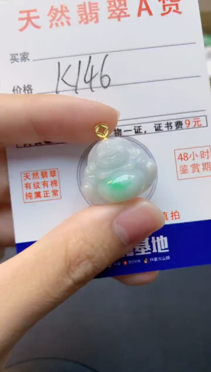 颈饰未镶嵌翡翠天然缅甸A货翡翠