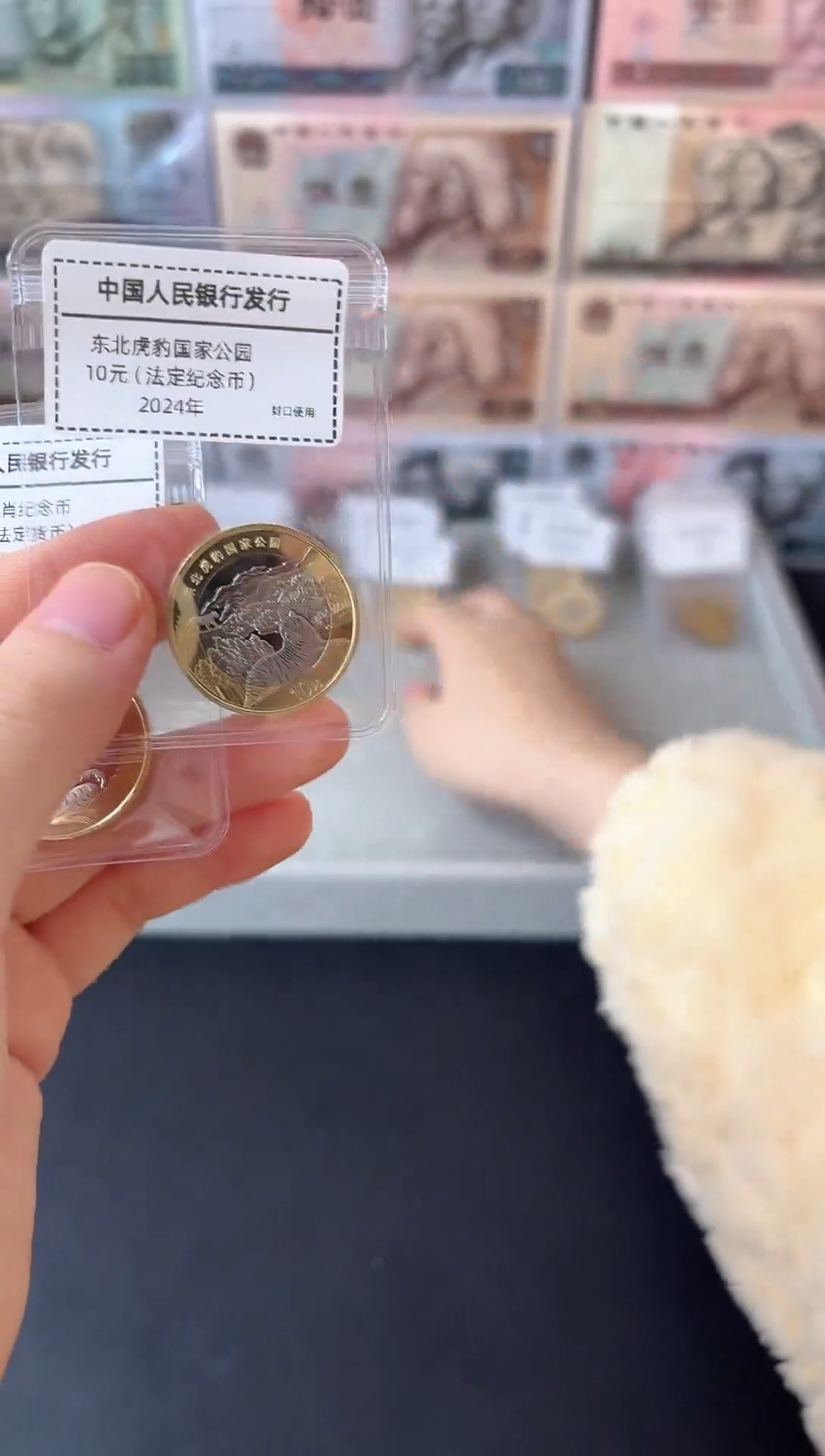 东北虎豹 单枚 面值10元