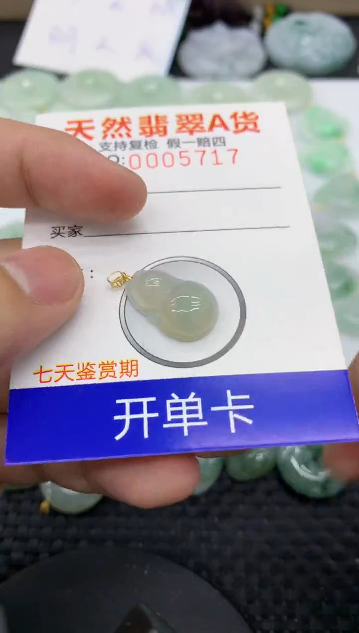 【闪购商品】翡翠颈饰18K金镶嵌1111111111
