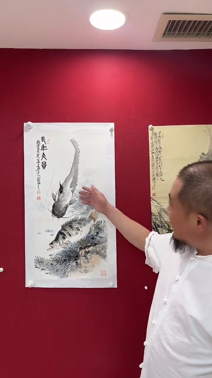 国画梁景欣老师两平尺