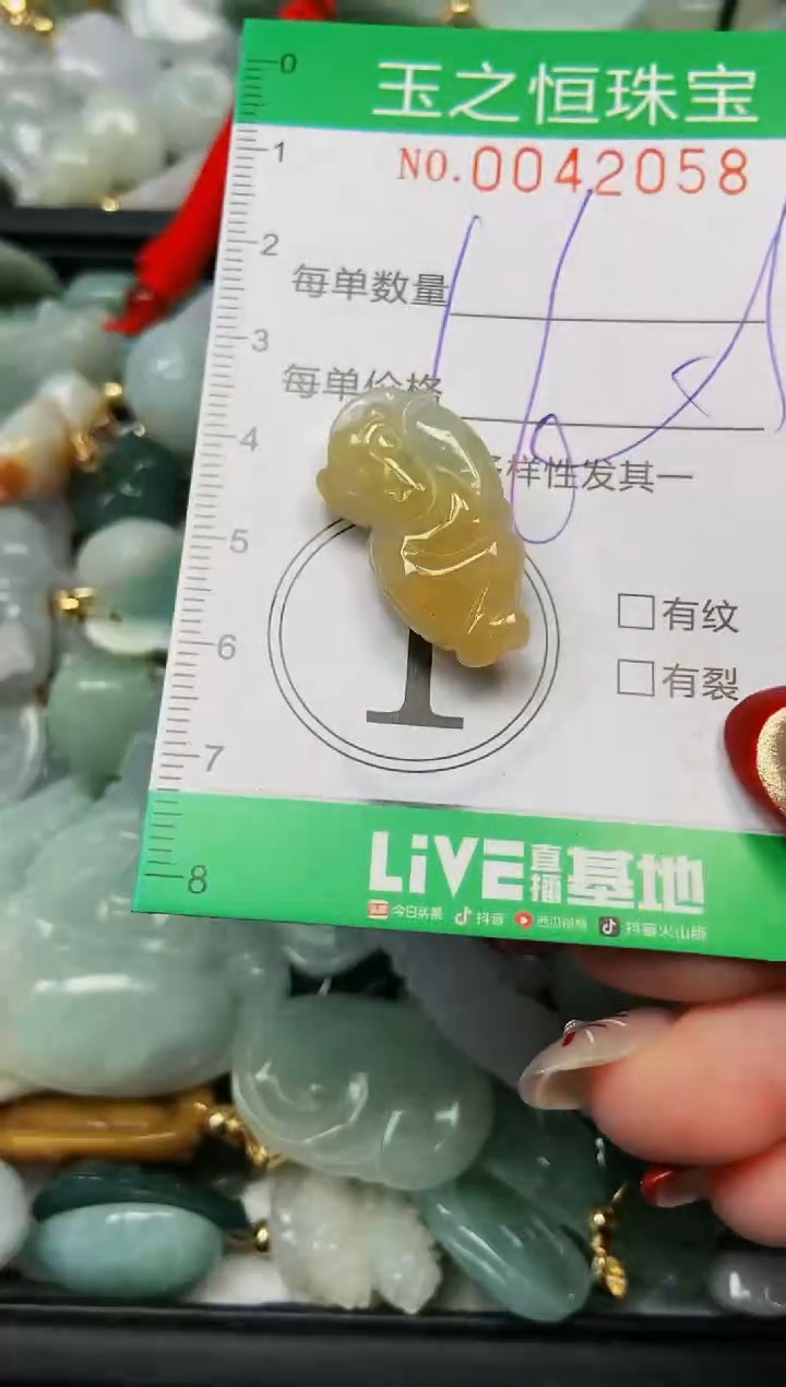 【闪购商品】翡翠颈饰未镶嵌闪购0042058