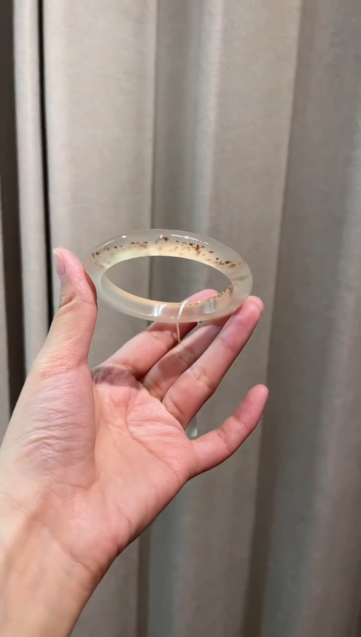 【闪购商品】玛瑙/玉髓手镯未镶嵌56.7