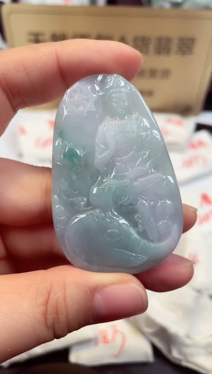 【闪购商品】翡翠颈饰未镶嵌天然缅甸翡翠A货