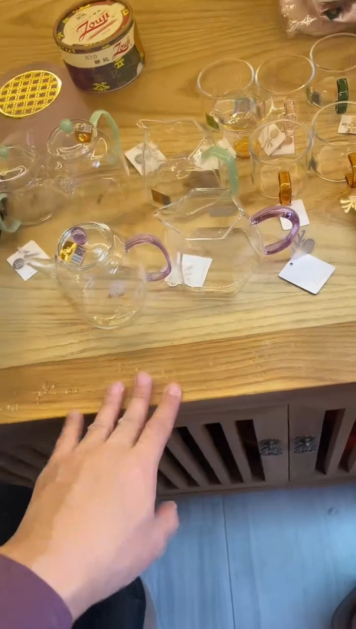 禾器/瑞币纹-宴臣壶/浅紫+禾器/棱然茶海/浅紫