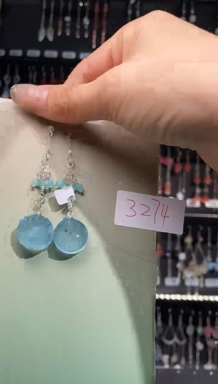 【闪购商品】紫晶耳饰银S925镶嵌喜欢拍