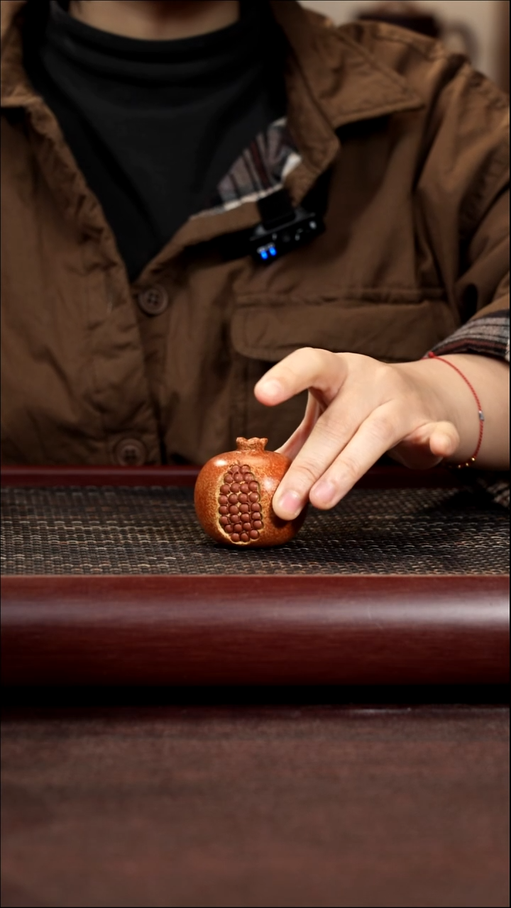 茶杯紫砂茶宠事事如意-