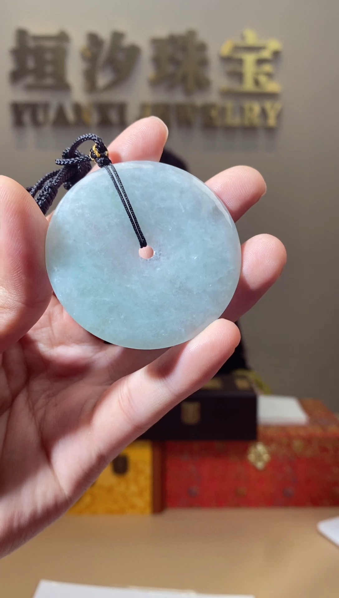 【闪购商品】翡翠颈饰未镶嵌天然A货翡翠