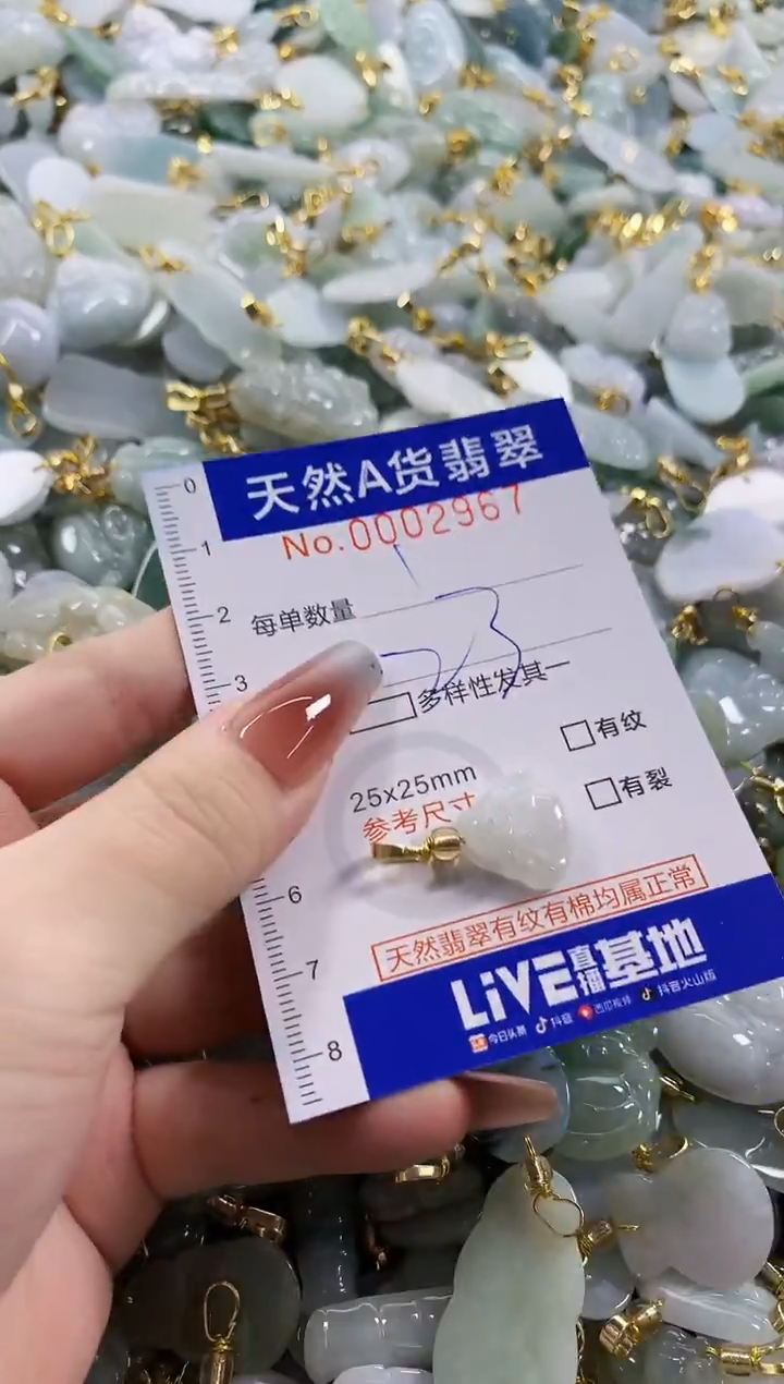 颈饰未镶嵌翡翠天然A货翡翠