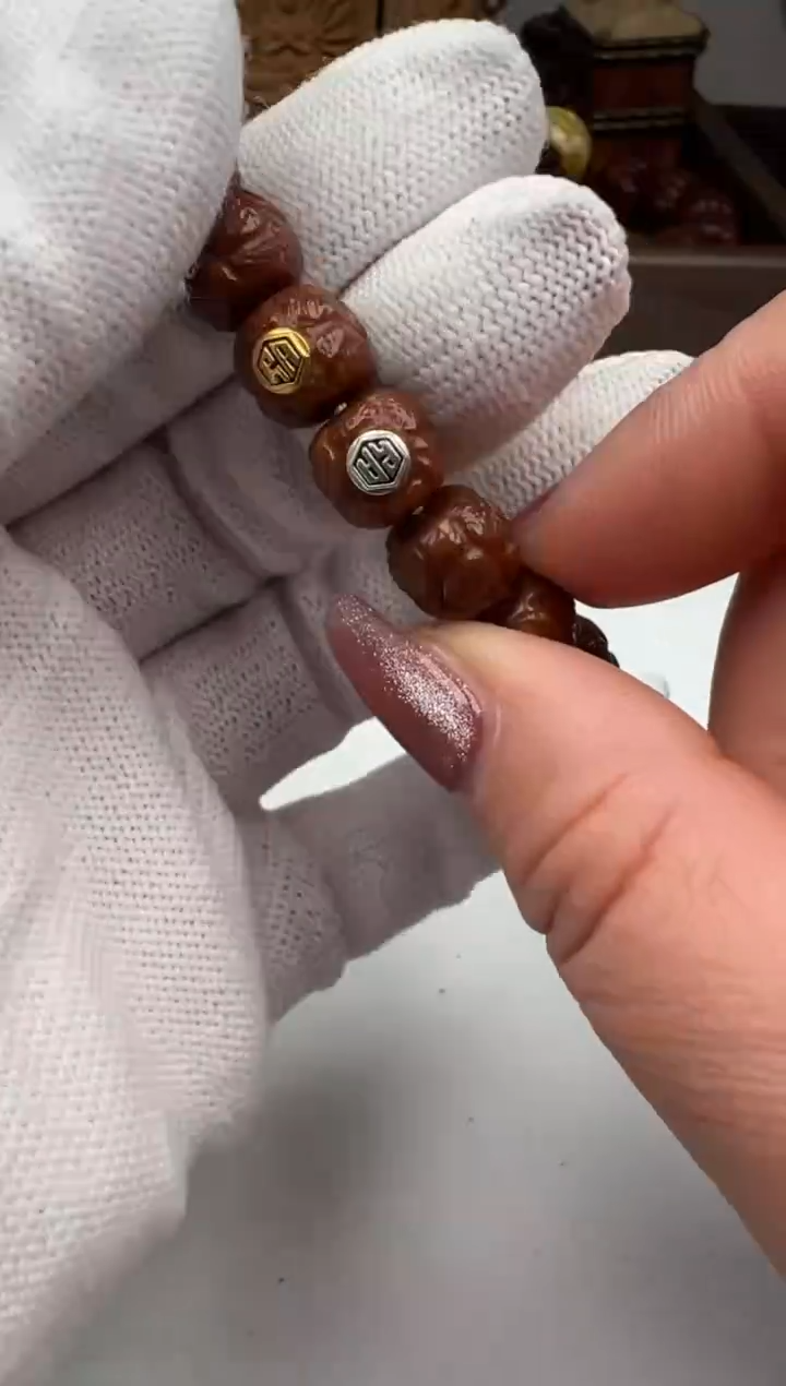 【闪购商品】猴头核桃手串猴头手串