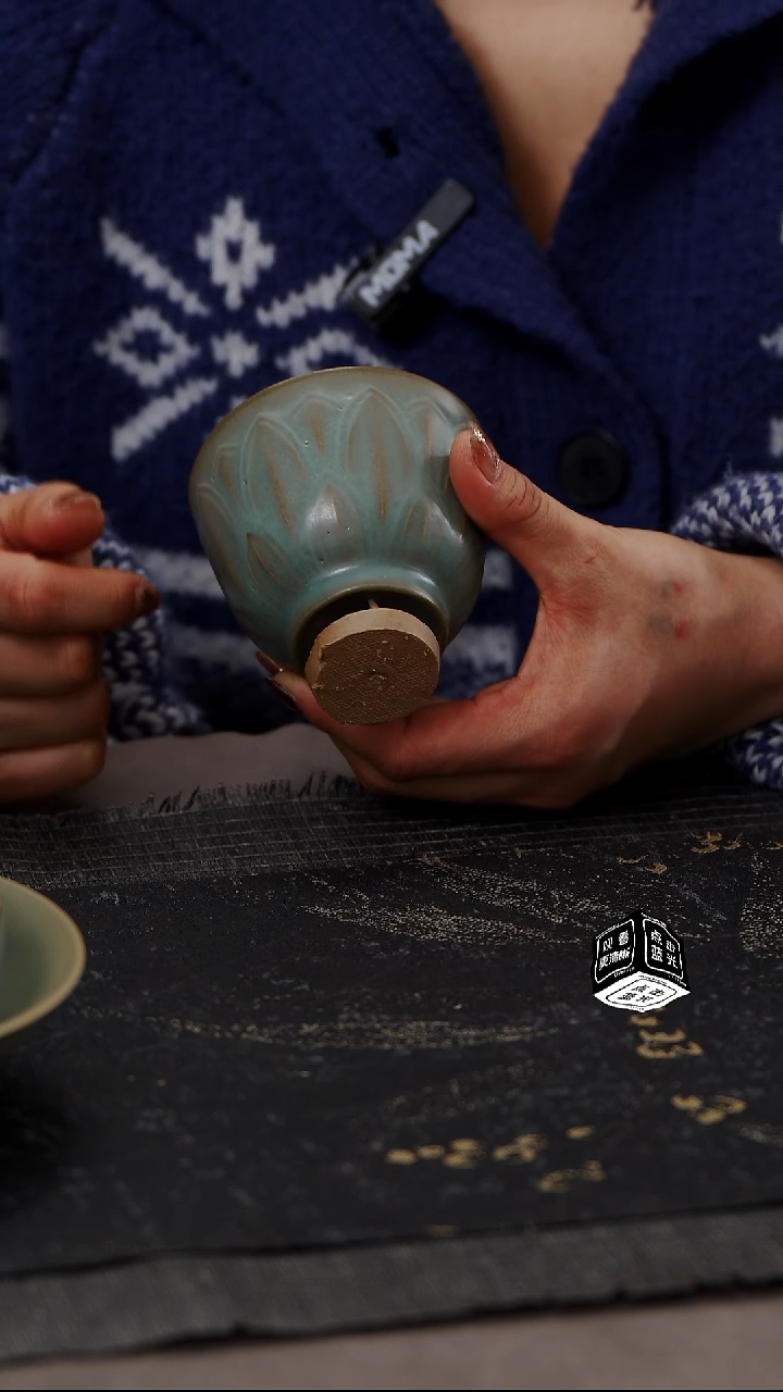 【闪购商品】杯柴烧深腹莲瓣........