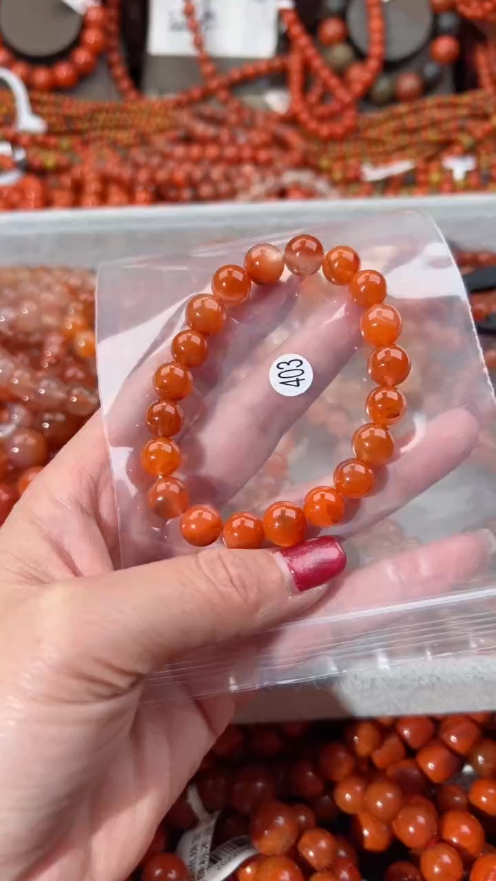 【闪购商品】南红玛瑙手串未镶嵌9