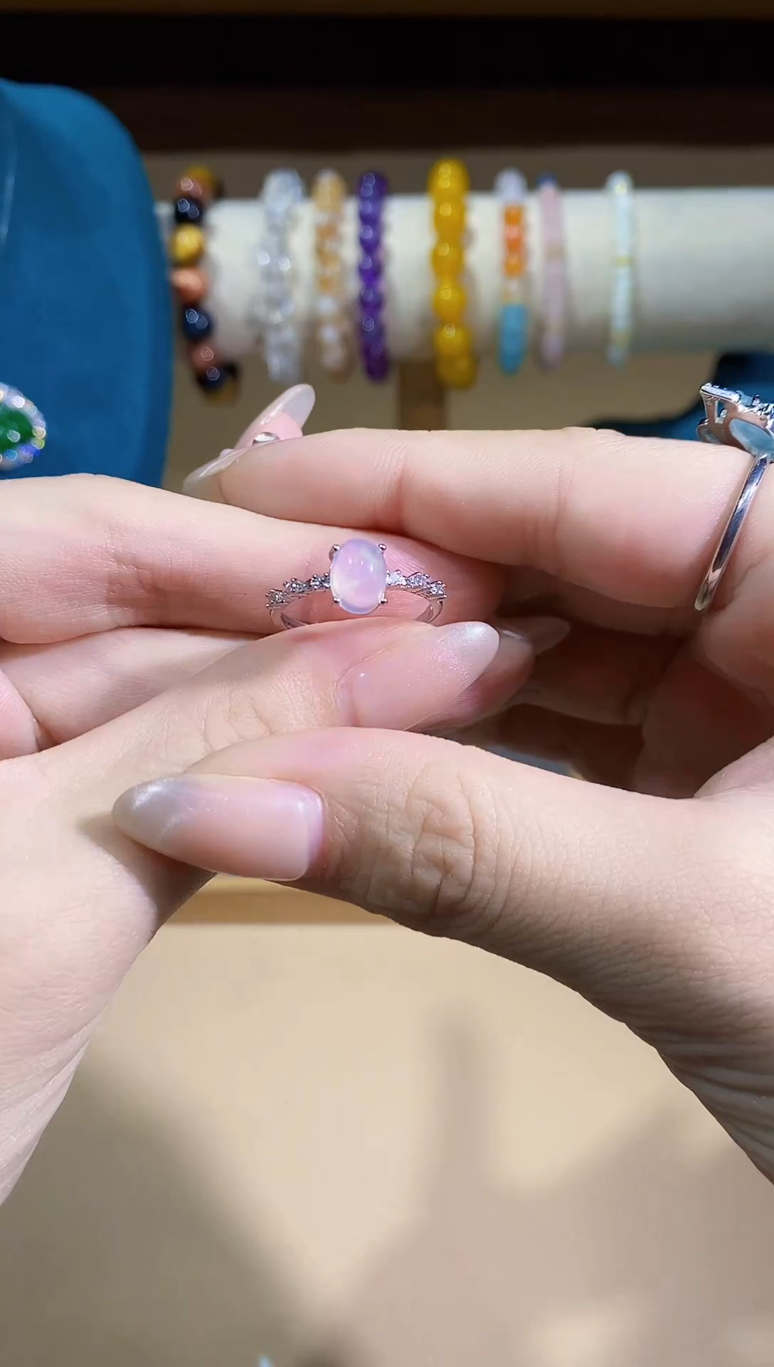 【闪购商品】欧泊戒指合金多样性发其一【5】