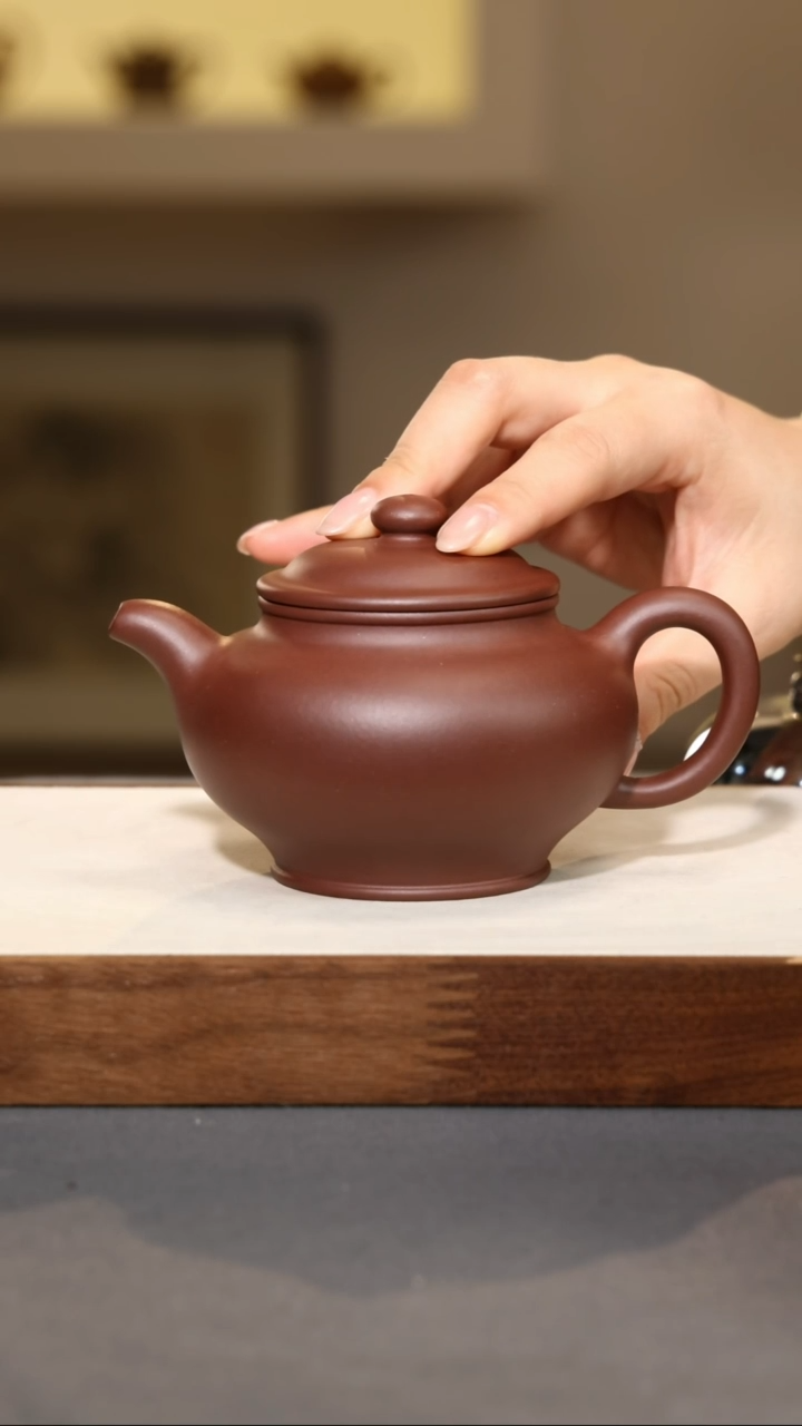 【闪购商品】紫砂茶壶大亨掇只-底槽青-270cc