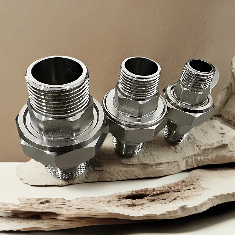 双外丝铜活接4分6分1寸铜材质DN15DN25耐腐蚀DN20大体耐用铜活接