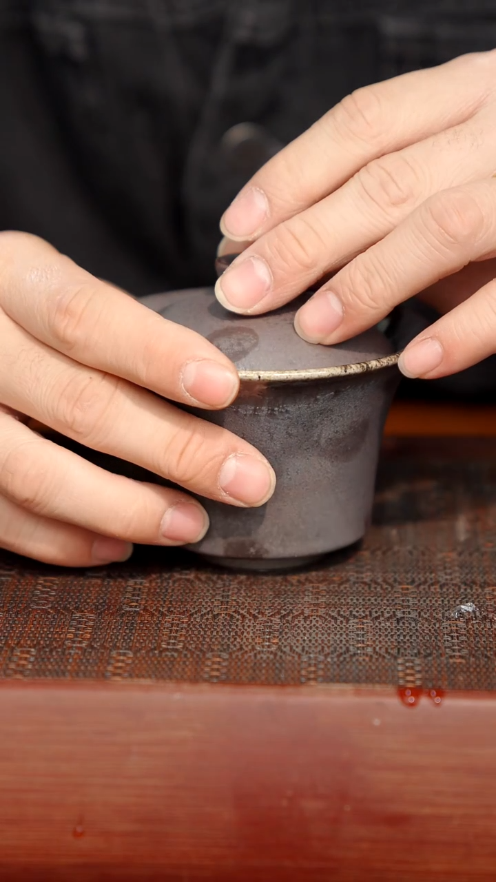 陶瓷奢瓷/瑞寅柴烧茶器（盖碗）695